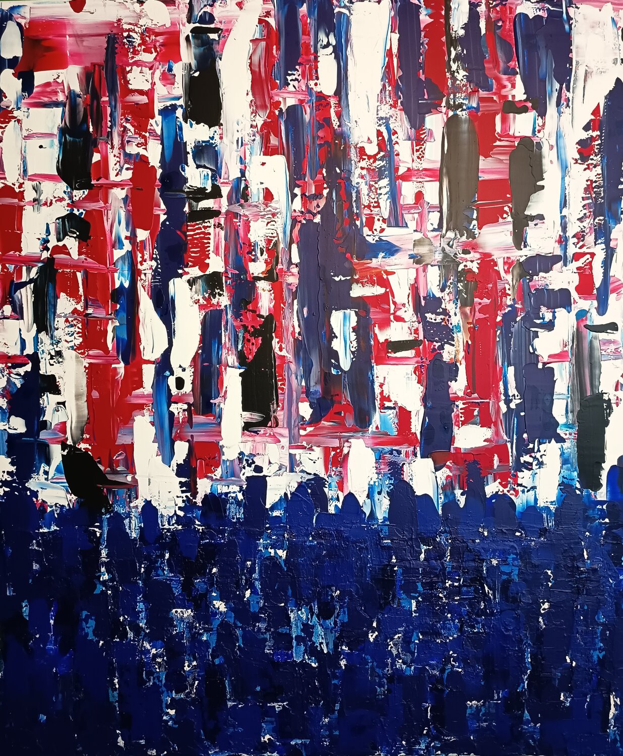 The Glitch Sebastian Brand Original painting for sale