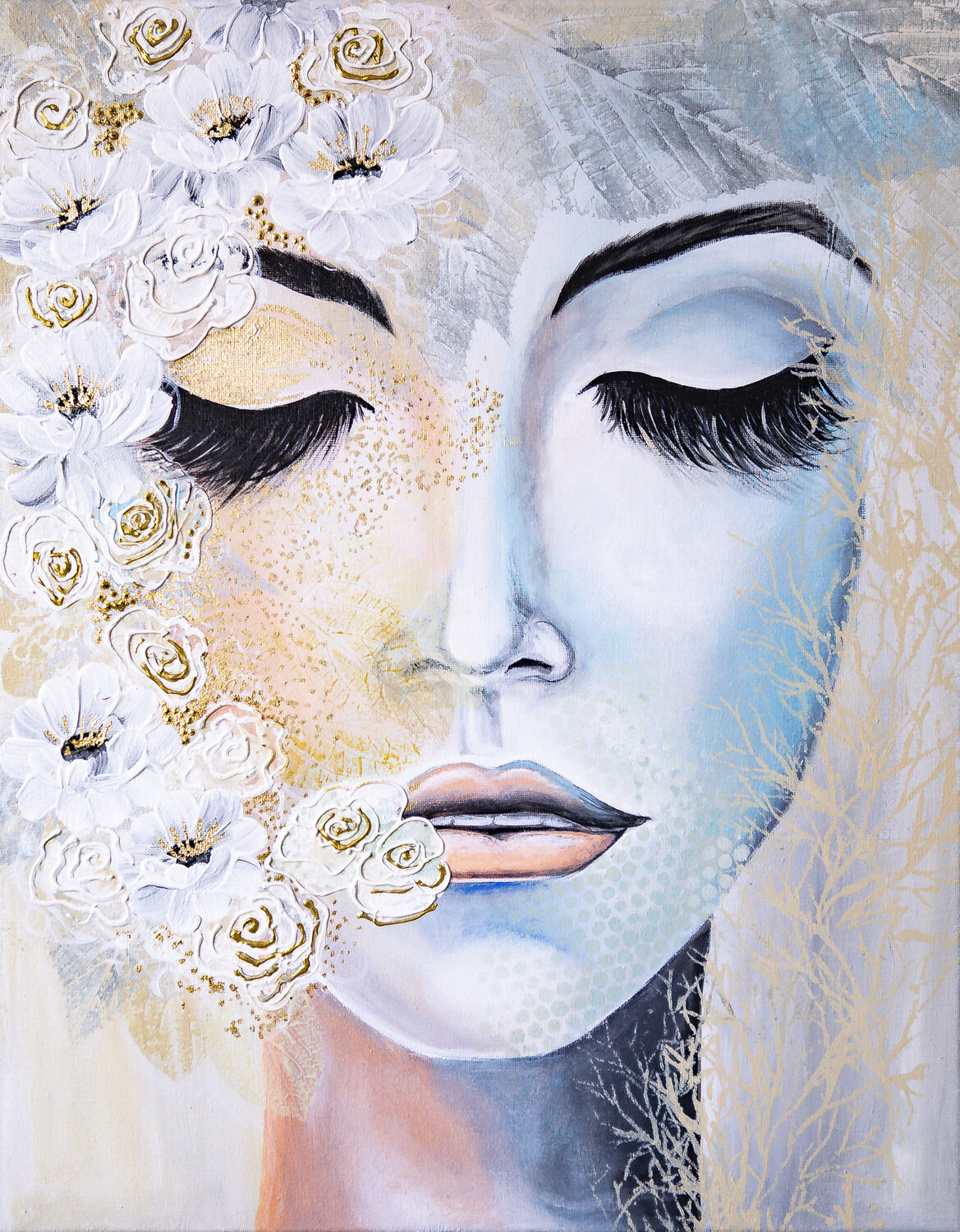 Geküsst Susanne Riebe Original painting for sale