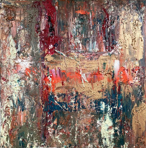 Struktur no.606 by Dagmar Wankowski, Painting for Sale on Select