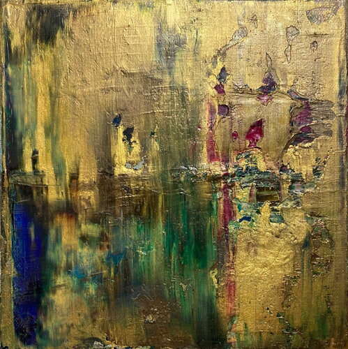 Golden Grotto no.575 by Dagmar Wankowski, Painting for Sale on Select