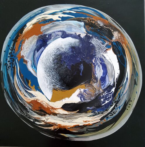 "Wild World " by Agnieszka Schmid, Painting for Sale on Select