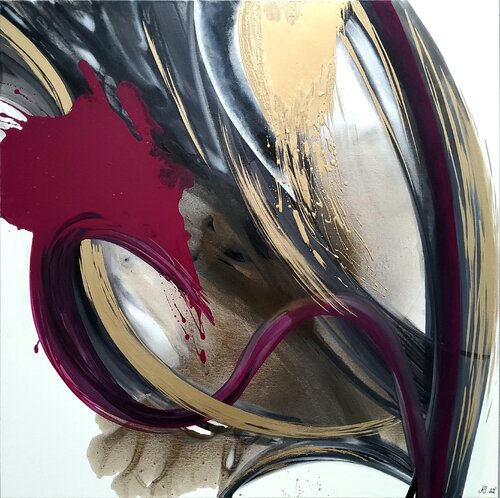 " Lovestory " by Agnieszka Schmid, Painting for Sale on Select