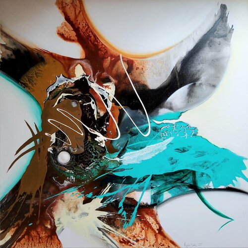 "FREEDOM" by Agnieszka Schmid, Painting for Sale on Select