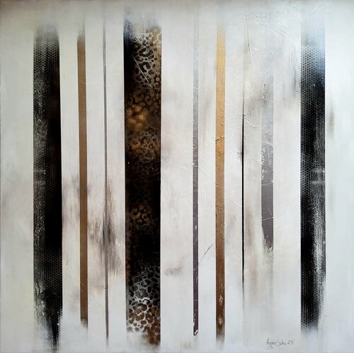 "Dark Sides " by Agnieszka Schmid, Painting for Sale on Select