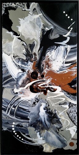 "Movingly" by Agnieszka Schmid, Painting for Sale on Select