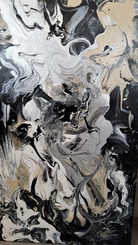 "Milky Way" by Agnieszka Schmid, Painting for Sale on Select