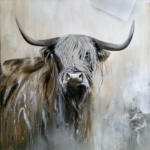 " Charly " by Agnieszka Schmid, Painting for Sale on Select
