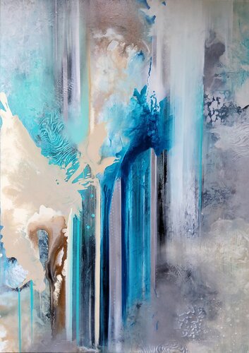 "...feels like Heaven..." by Agnieszka Schmid, Painting for Sale on Select
