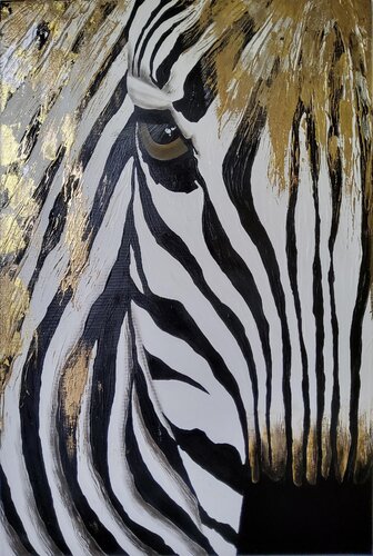 "Sahara Gold" by Agnieszka Schmid, Painting for Sale on Select