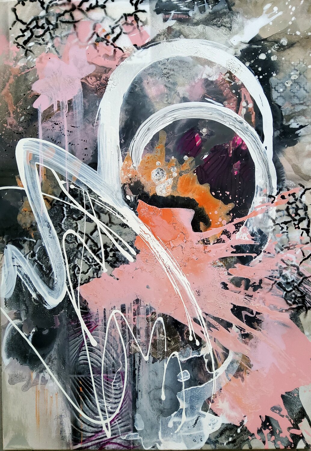 "Isabell" Agnieszka Schmid Original painting for sale