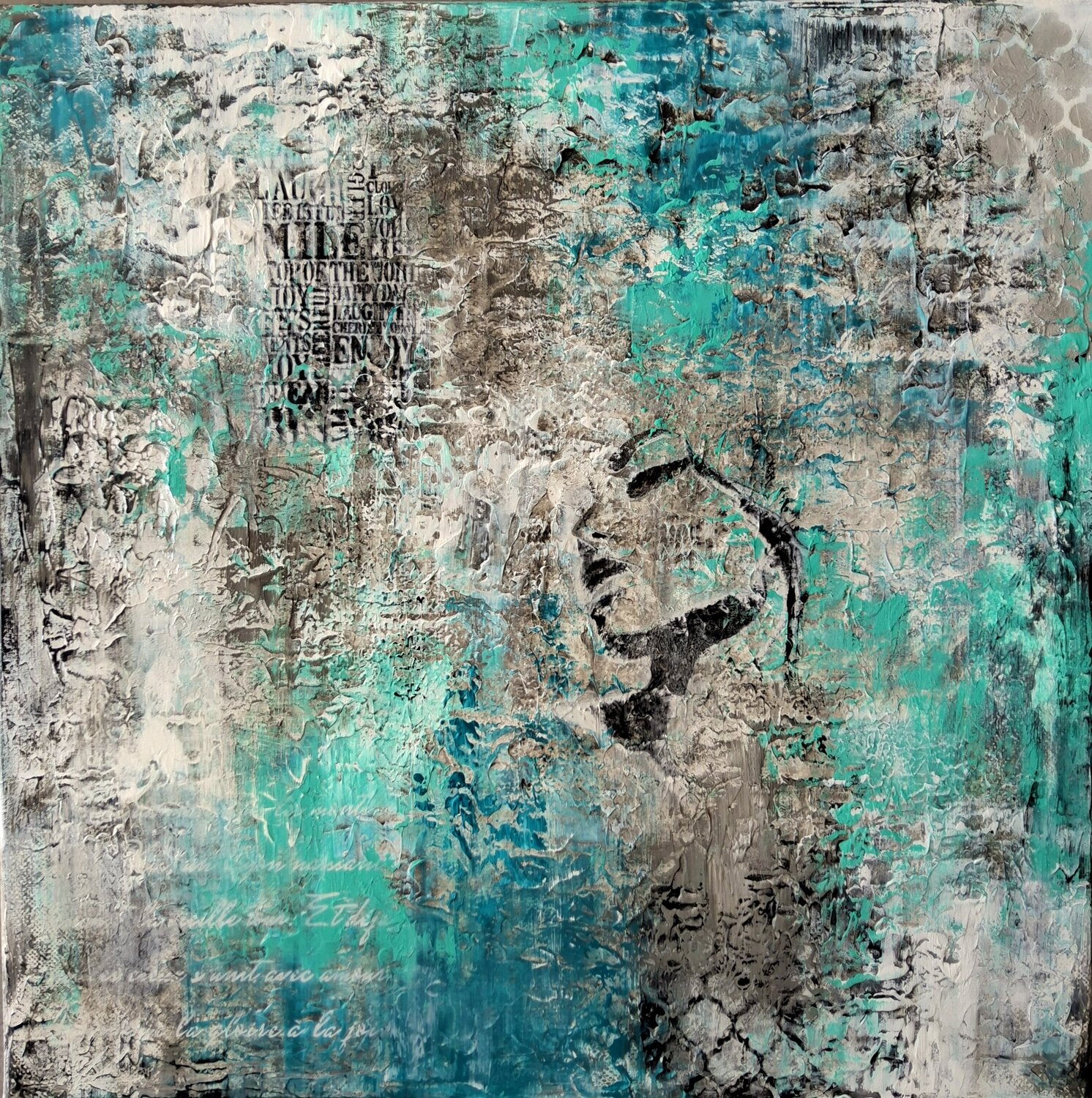 " Saint-Tropez " Agnieszka Schmid Original painting for sale