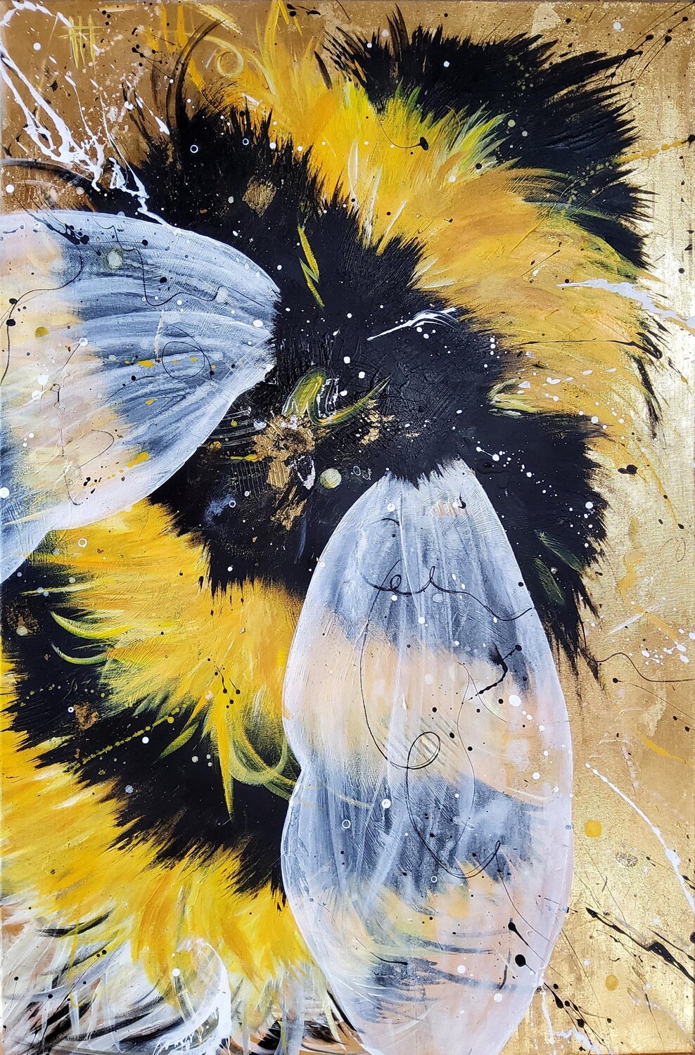 " Bourdon" Agnieszka Schmid Original painting for sale
