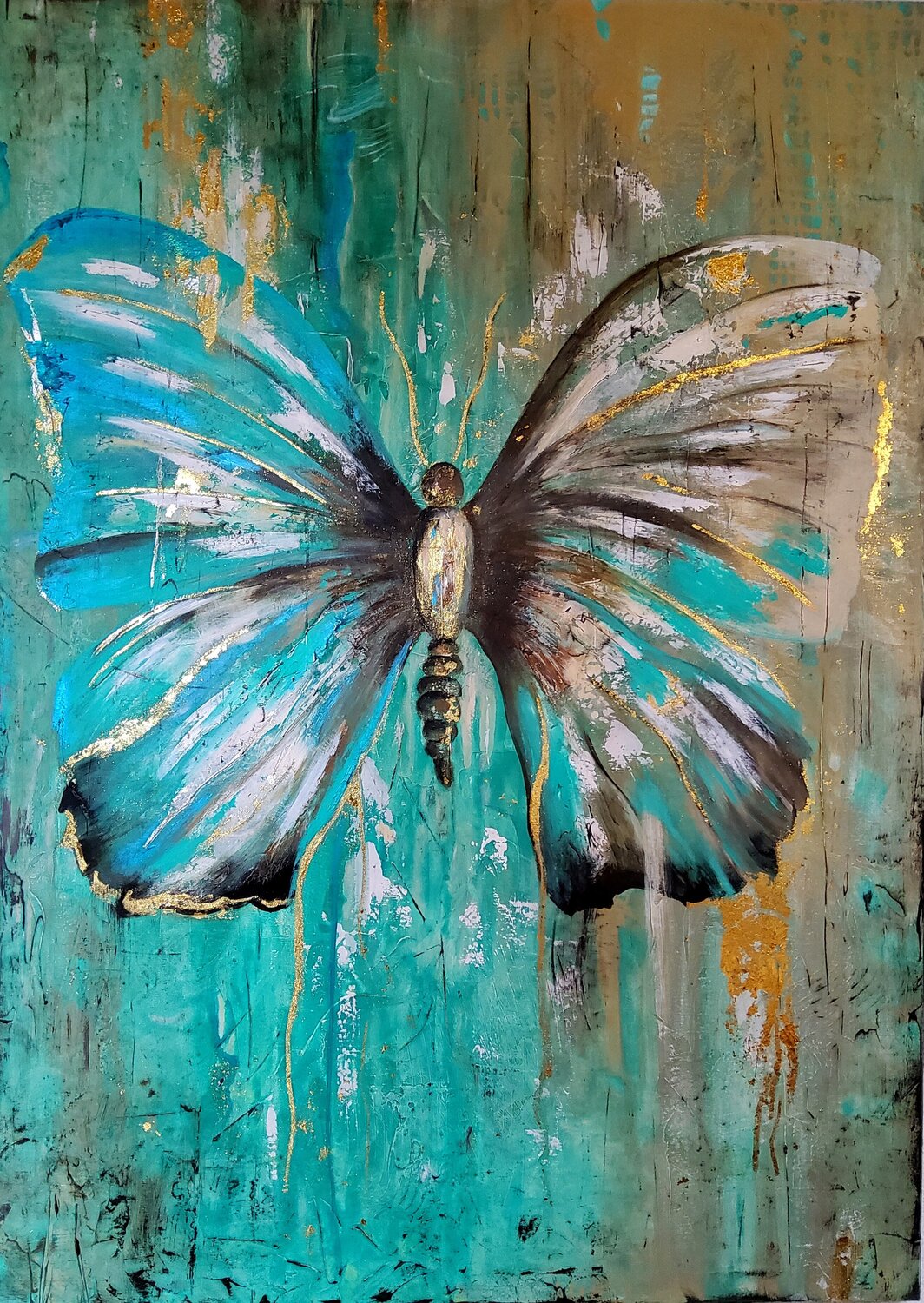 " Alice " Agnieszka Schmid Original painting for sale