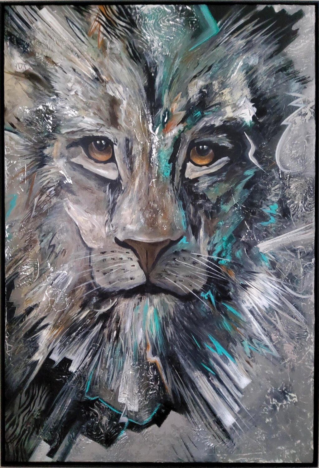 "Braveheart " Agnieszka Schmid Original painting for sale