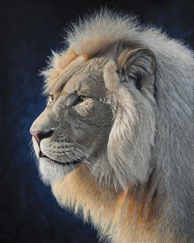 Der Goldene by Isabeau Schmikowski, Painting for Sale on Select