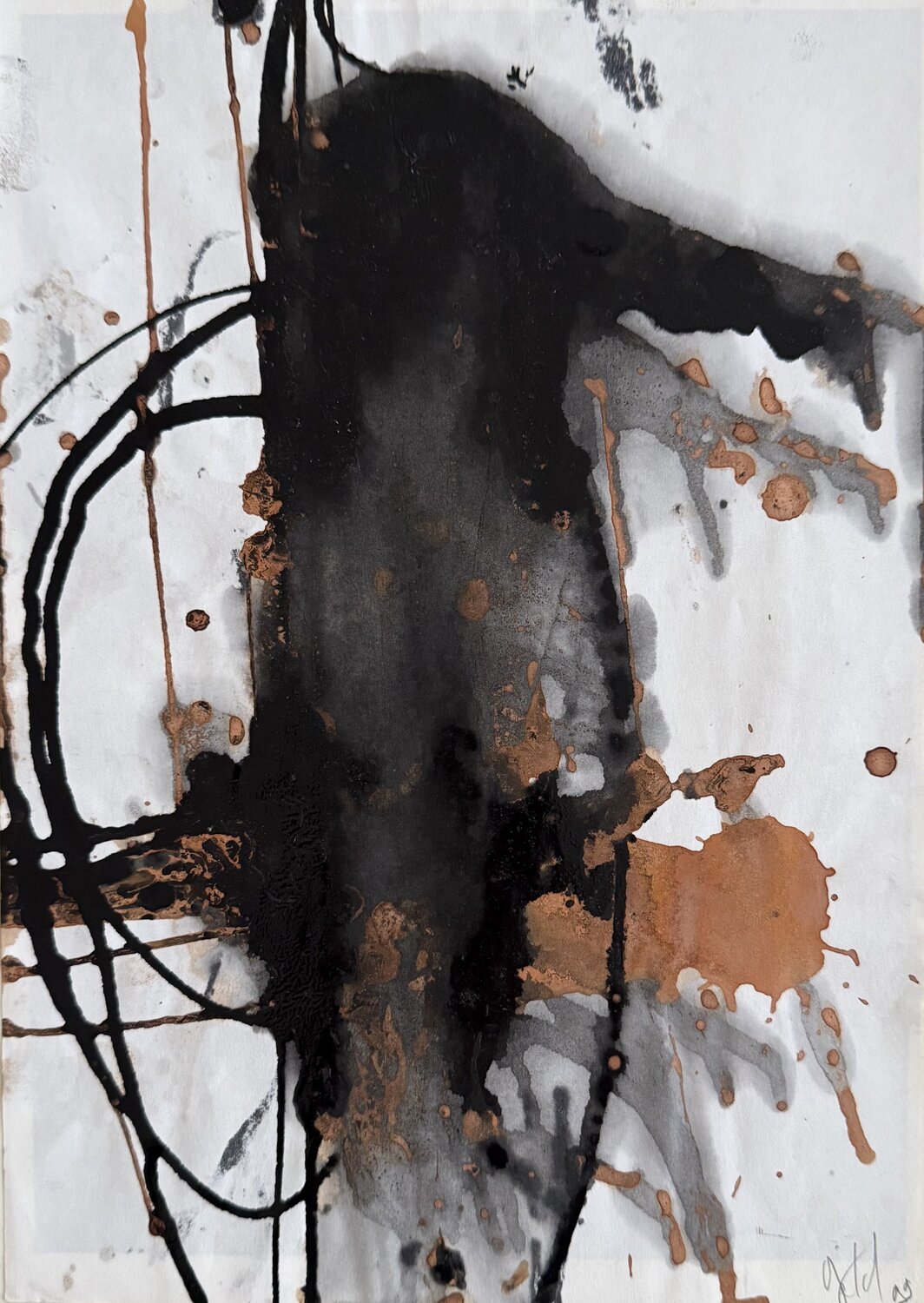 GLISSANDO 1 Marc Feld Original painting for sale