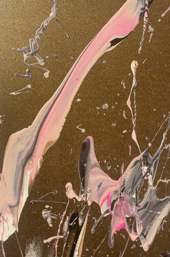 GOLDEN RAIN by Marlena Louisa, Painting for Sale on Select
