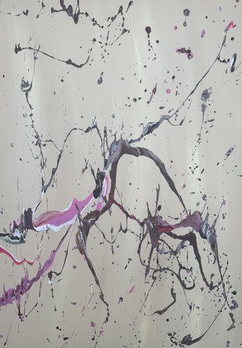 CRÉME SPLASH by Marlena Louisa, Painting for Sale on Select