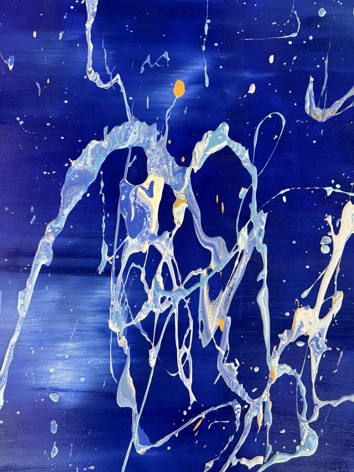 BLUE DREAM Marlena Louisa Original painting for sale