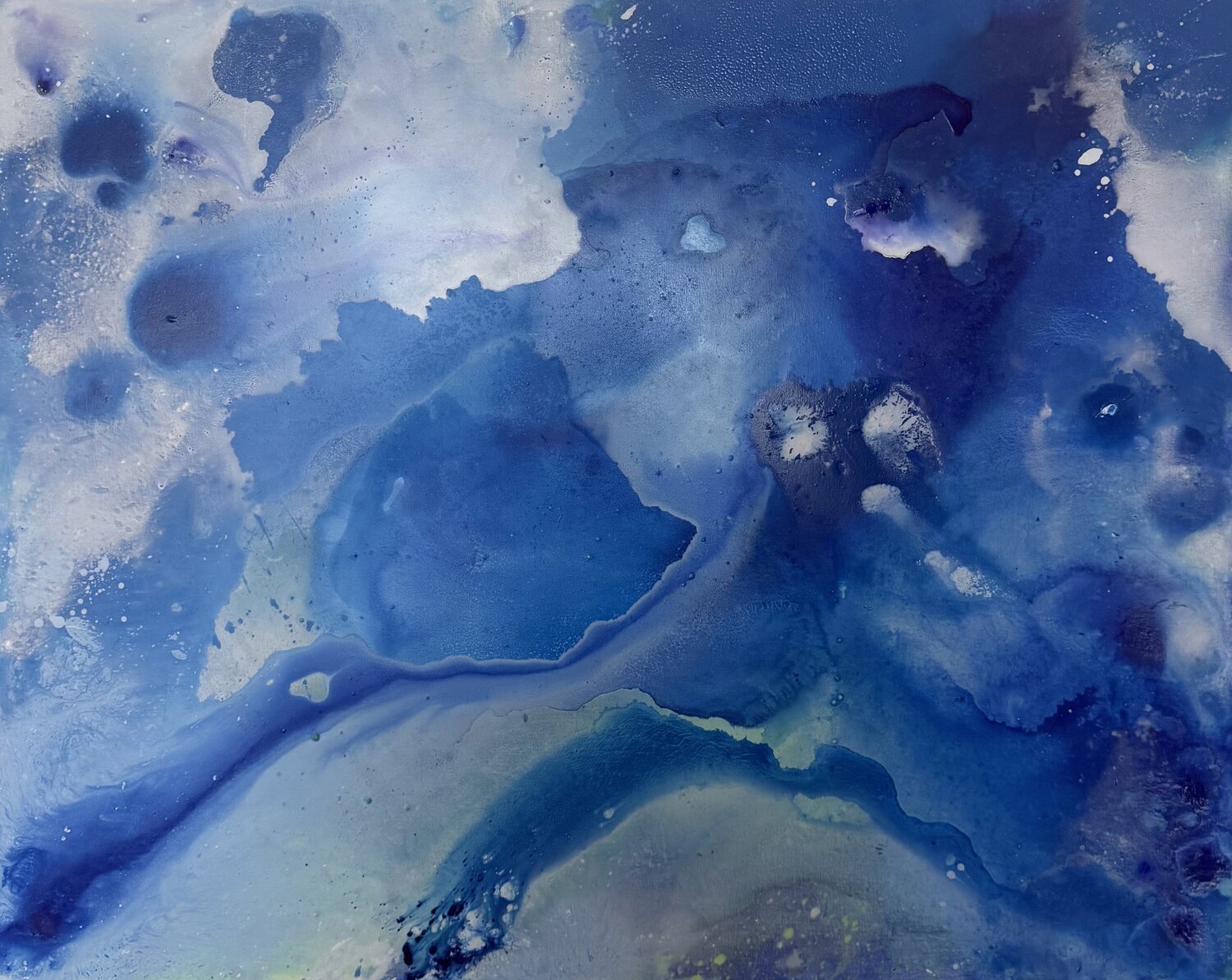 BETWEEN SKY & SEA Marlena Louisa Original painting for sale