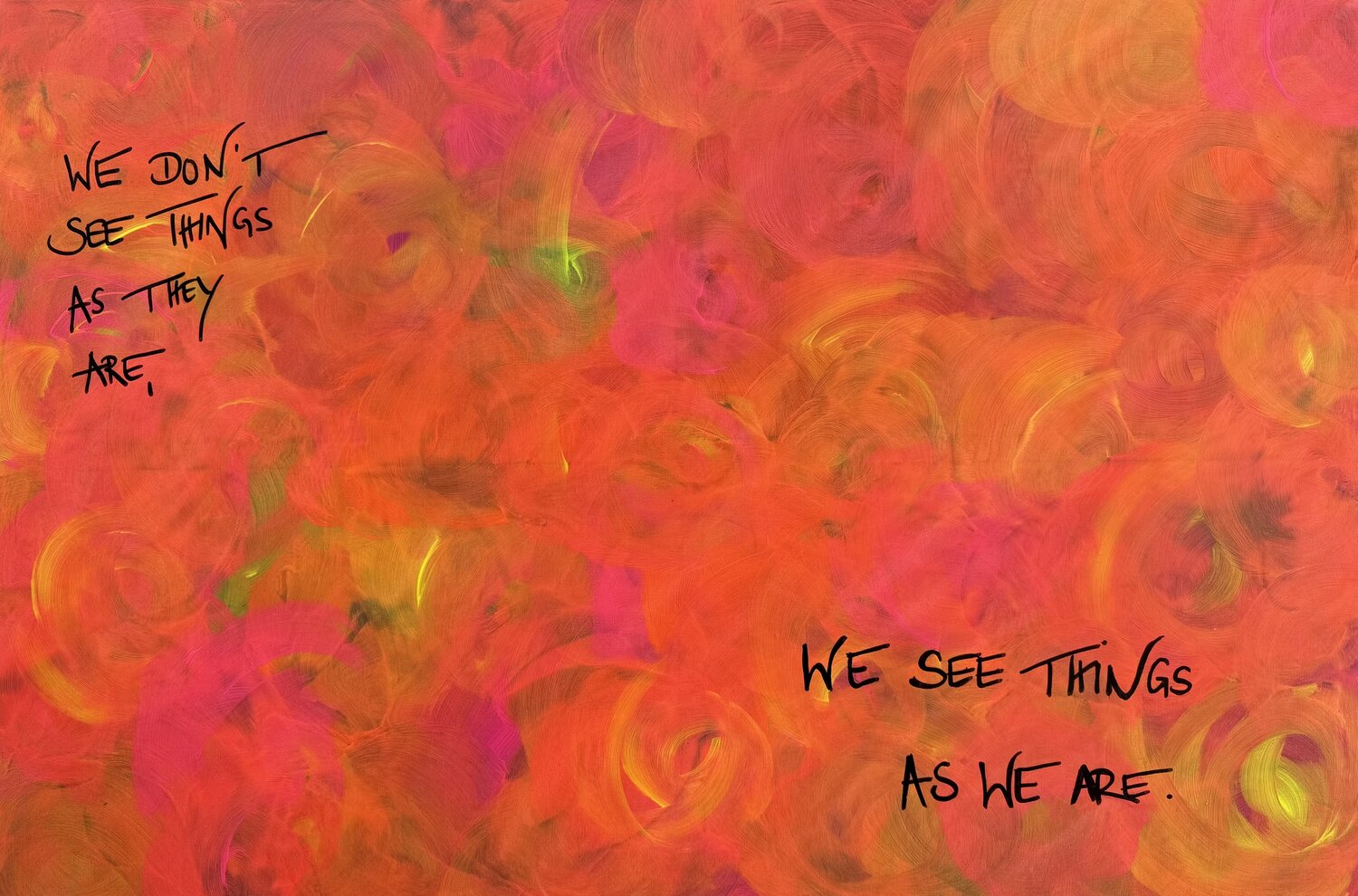 WE SEE THINGS Marlena Louisa Original painting for sale