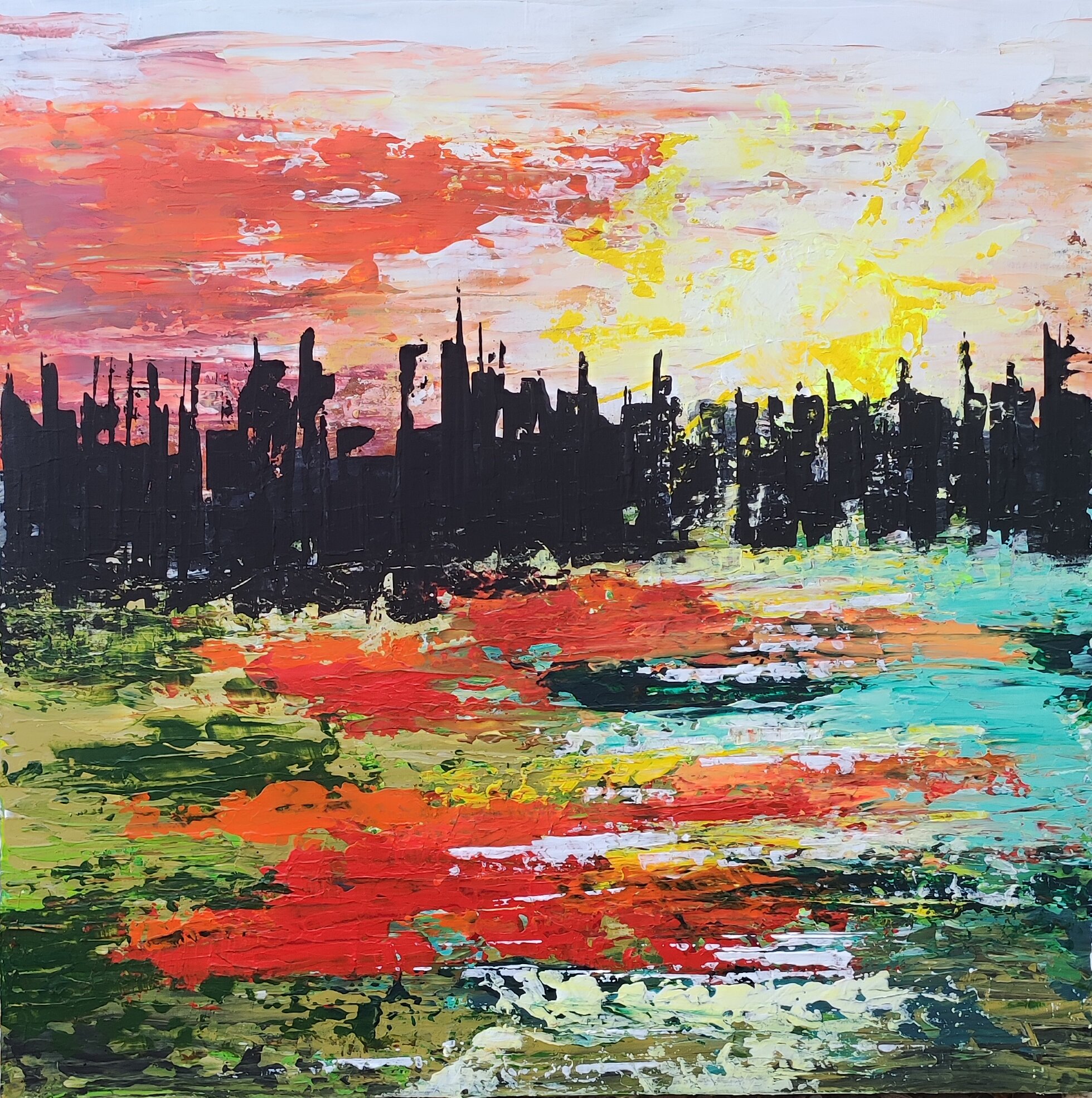 burned ground