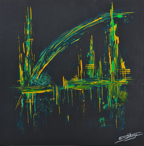 DISTRAIT by Eric DELAHAYE, Painting for Sale on Select