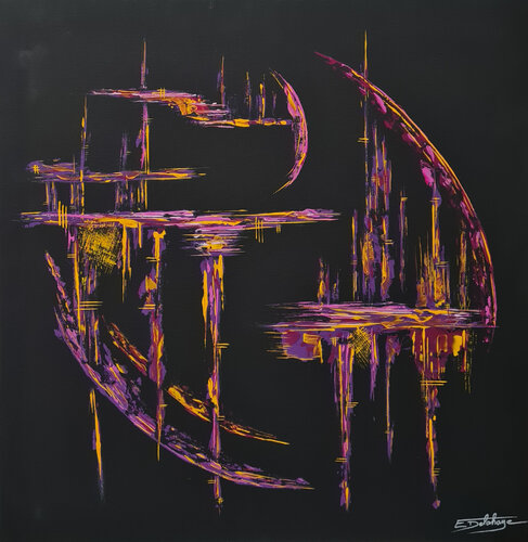VIBRANT by Eric DELAHAYE, Painting for Sale on Select