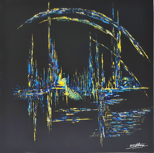 MATIN D'HIVER by Eric DELAHAYE, Painting for Sale on Select
