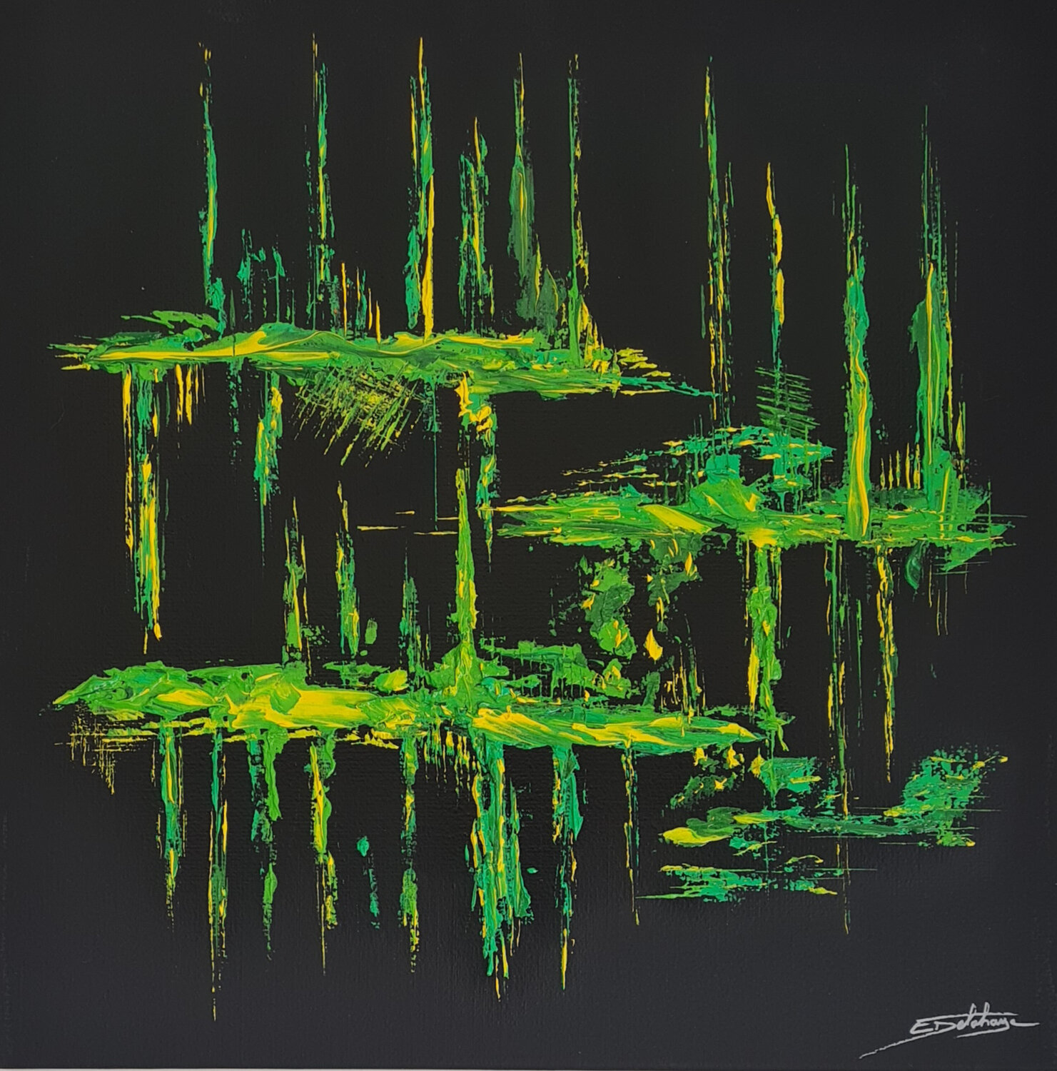 CLARTÉ Eric DELAHAYE Original painting for sale