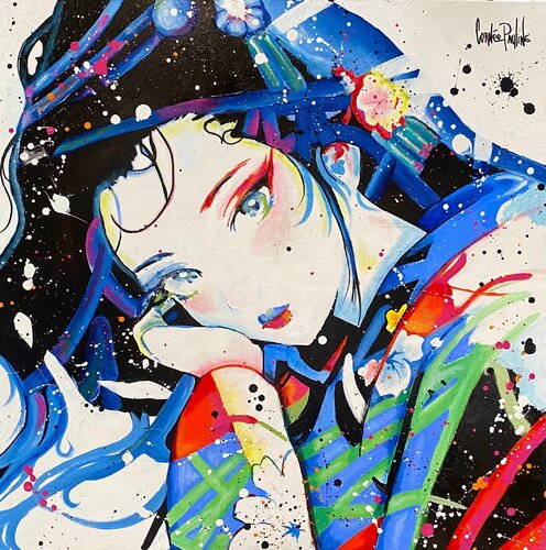 Life in color by Pauline Cornee, Painting for Sale on Select