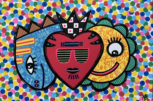 Pop by Nina Bruneau, Painting for Sale on Select