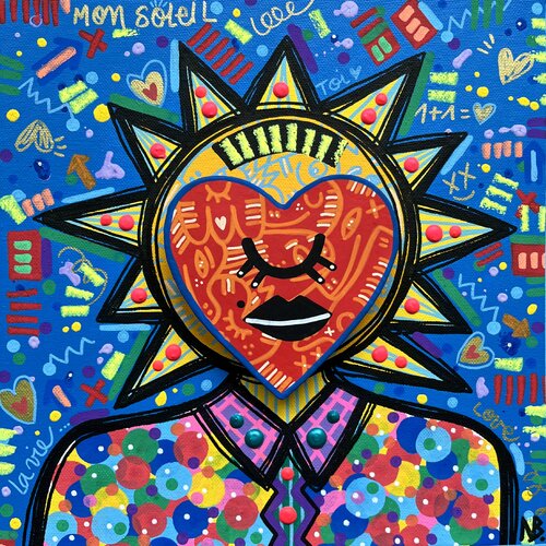 Le rayon de Soleil by Nina Bruneau, Painting for Sale on Select