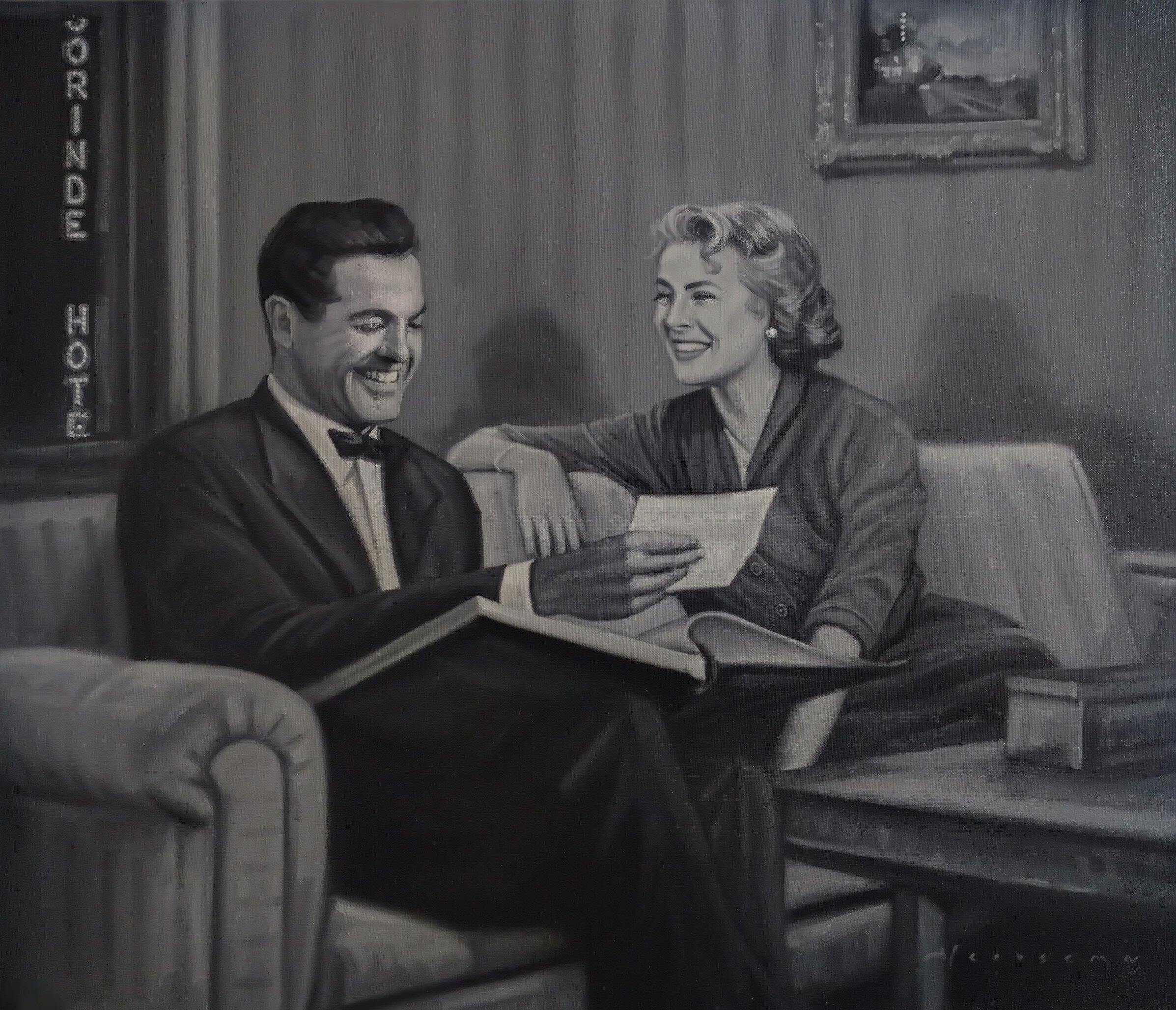 "In a sentimental mood"