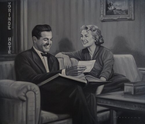 "In a sentimental mood" by Bert Heersema, Painting for Sale on Select