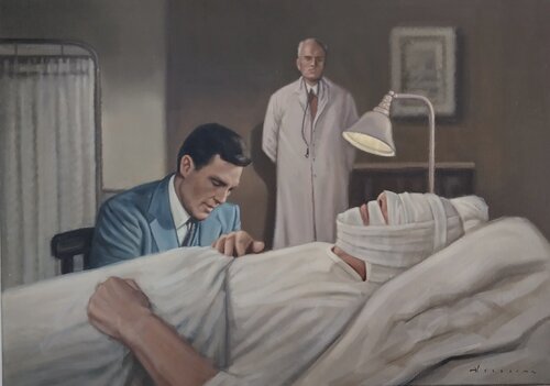 WITNESS STATEMENT by Bert Heersema, Painting for Sale on Select