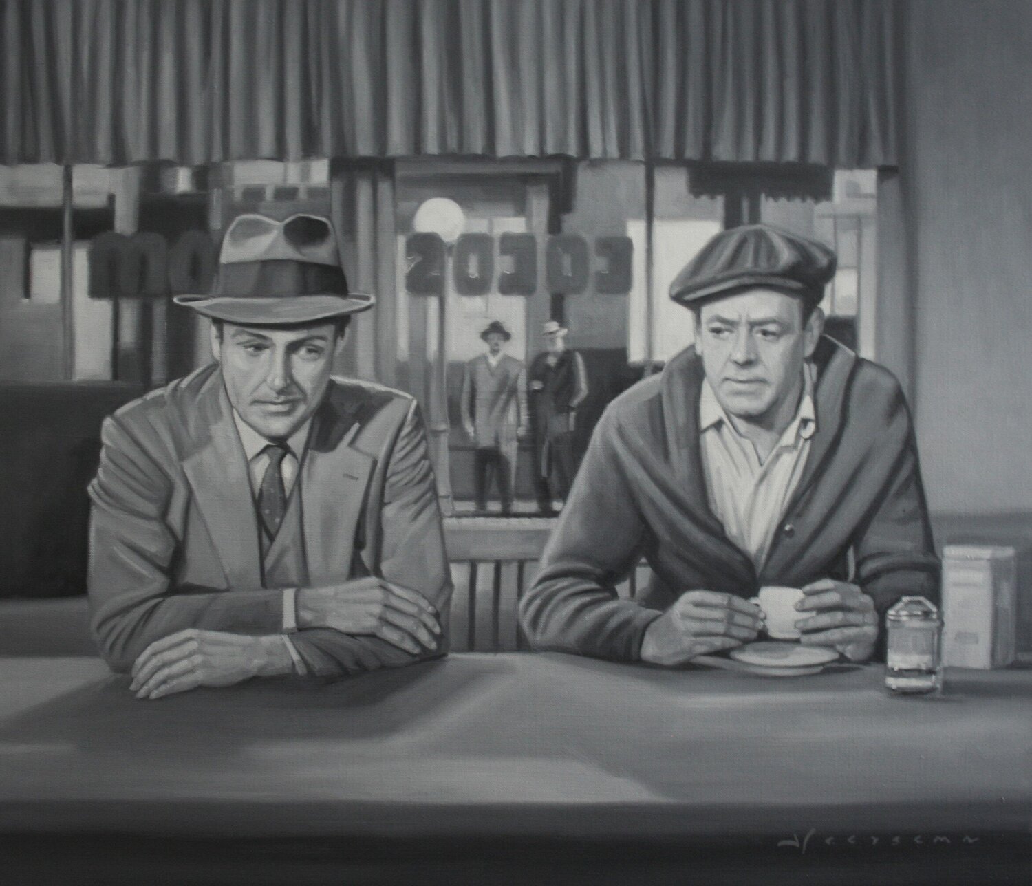 "That's a. Plenty!" Bert Heersema Original painting for sale