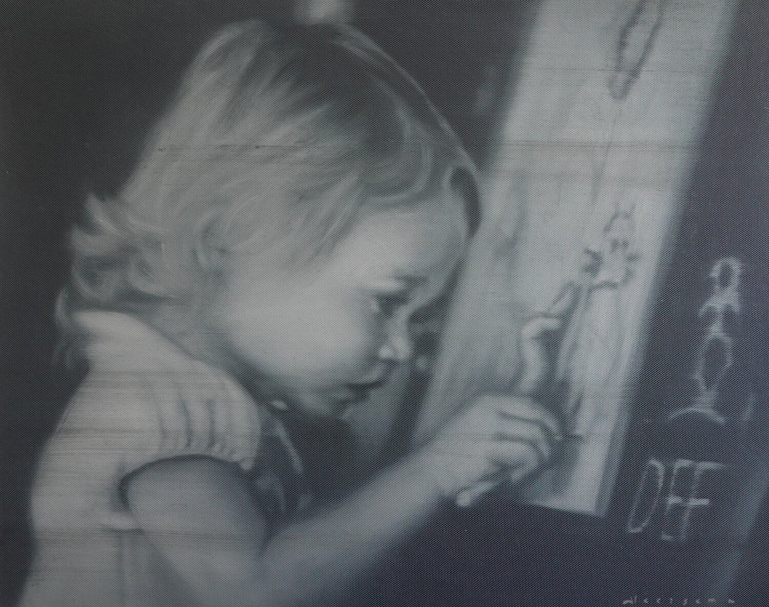 Jane Fonda Bert Heersema Original painting for sale