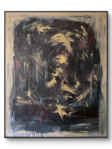 Chaos by Reham Al Beheary, Painting for Sale on Select