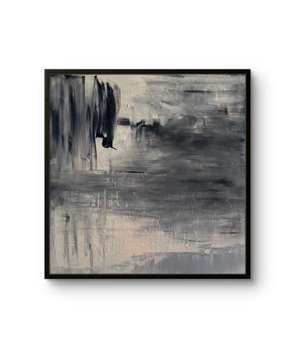 Smoke and Mirrors by Reham Al Beheary, Painting for Sale on Select