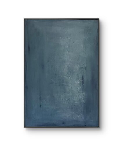 Blue Trace by Reham Al Beheary, Painting for Sale on Select