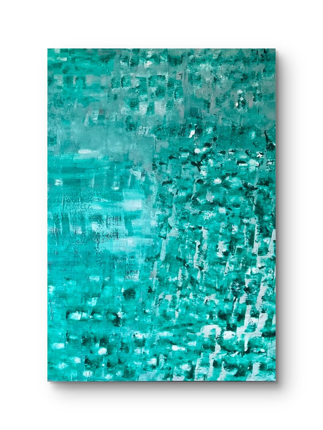 Drifting Emerald Reham Al Beheary Original painting for sale