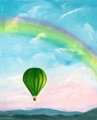 Air Flower by Elena Gerasimova, Painting for Sale on Select