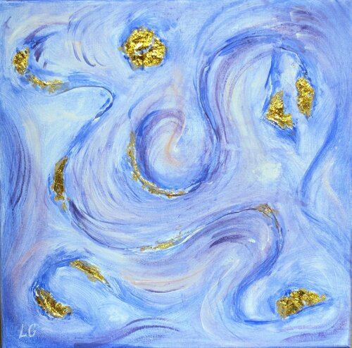 Lunar Breeze by Elena Gerasimova, Painting for Sale on Select