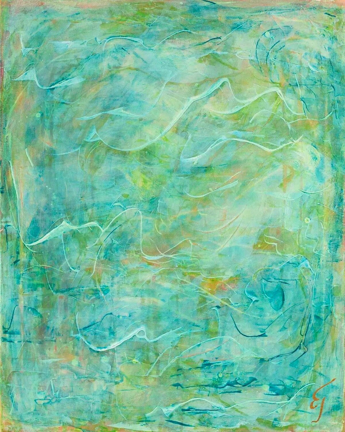 Sea dance Elena Gerasimova Original painting for sale