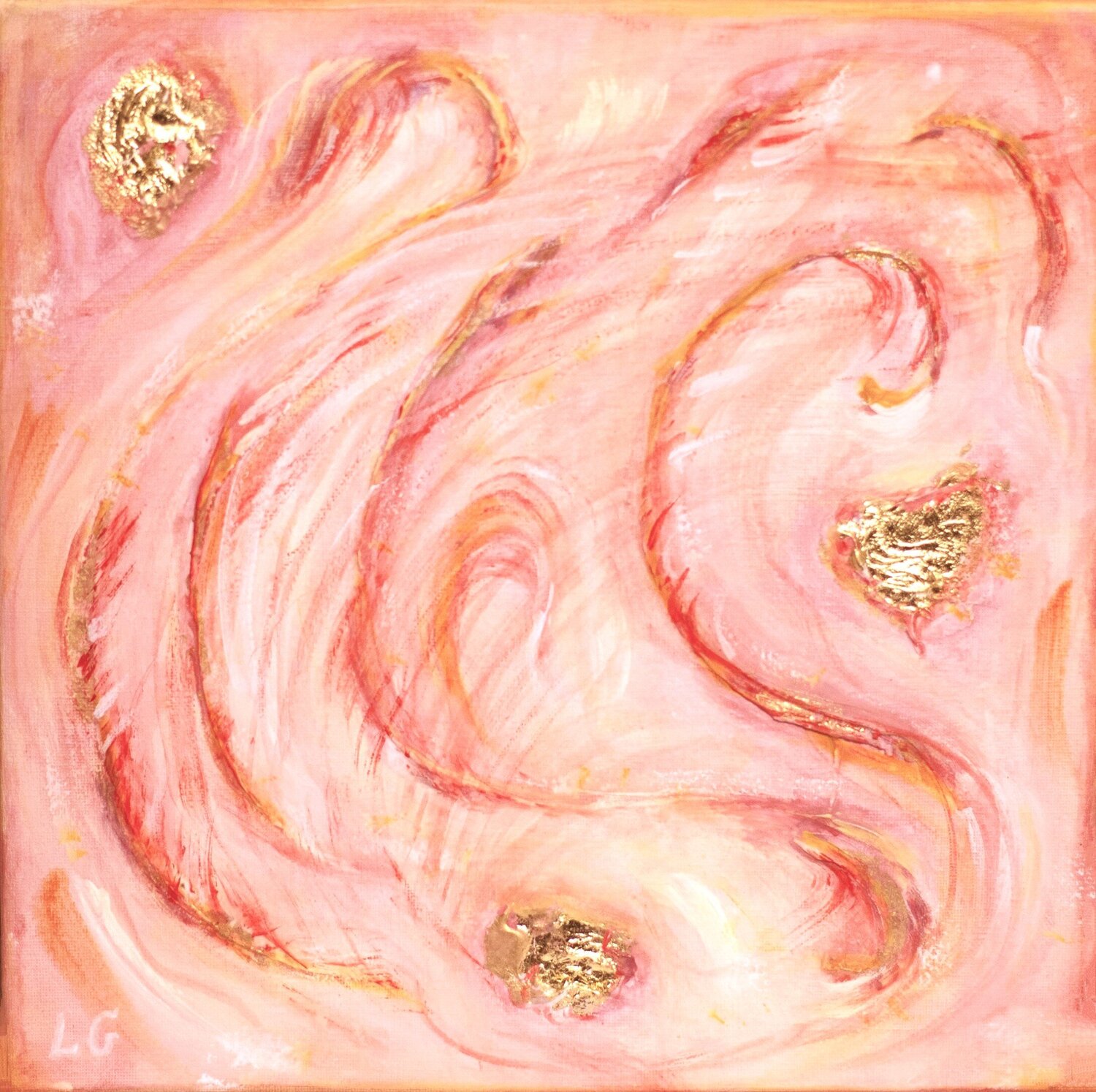 Pink Breeze Elena Gerasimova Original painting for sale