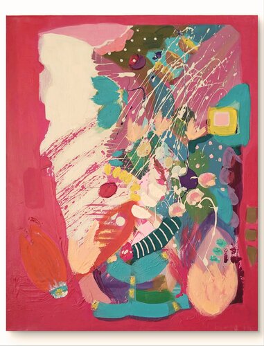"Rejoicing"no.2 by Vlatka Luksic, Painting for Sale on Select