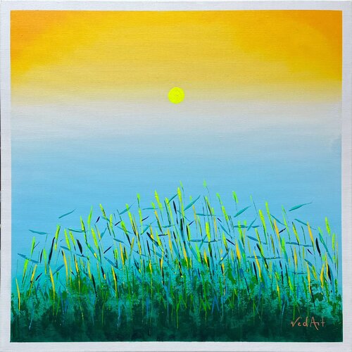 Whispers of the Eternal - VIII by Vedat Durmazucar, Painting for Sale on Select