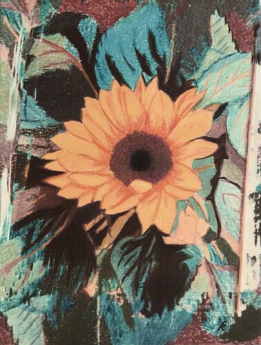 Powerflower by Claudia Altemeier, Drawing for Sale on Select