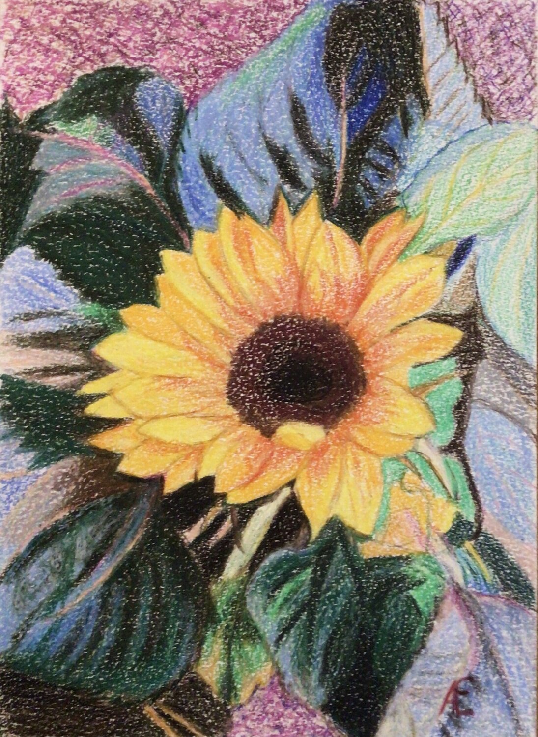 Sommerstrahlen Claudia Altemeier Original painting for sale